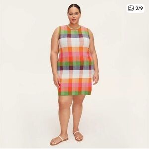 Kate Spade for Target Plaid Sweater Dress. Size 1X.